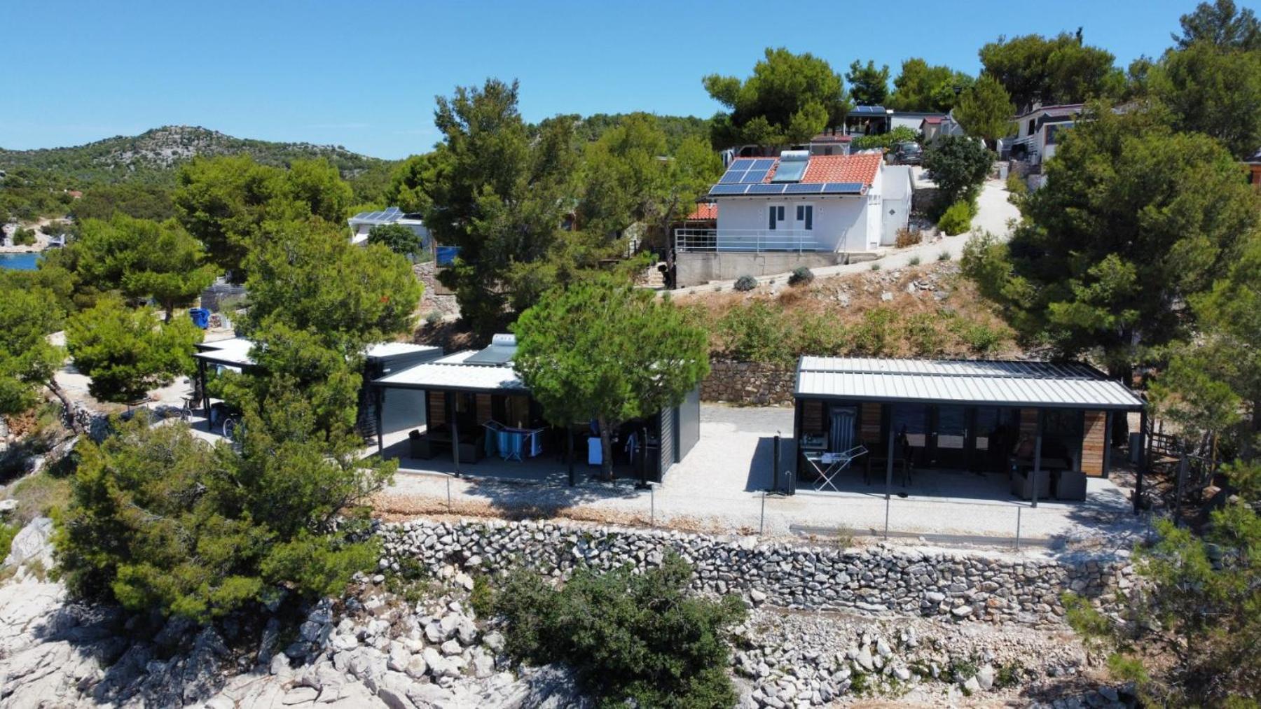 Hipo Camp Mobil Home Arta Pakoštane Kültér fotó