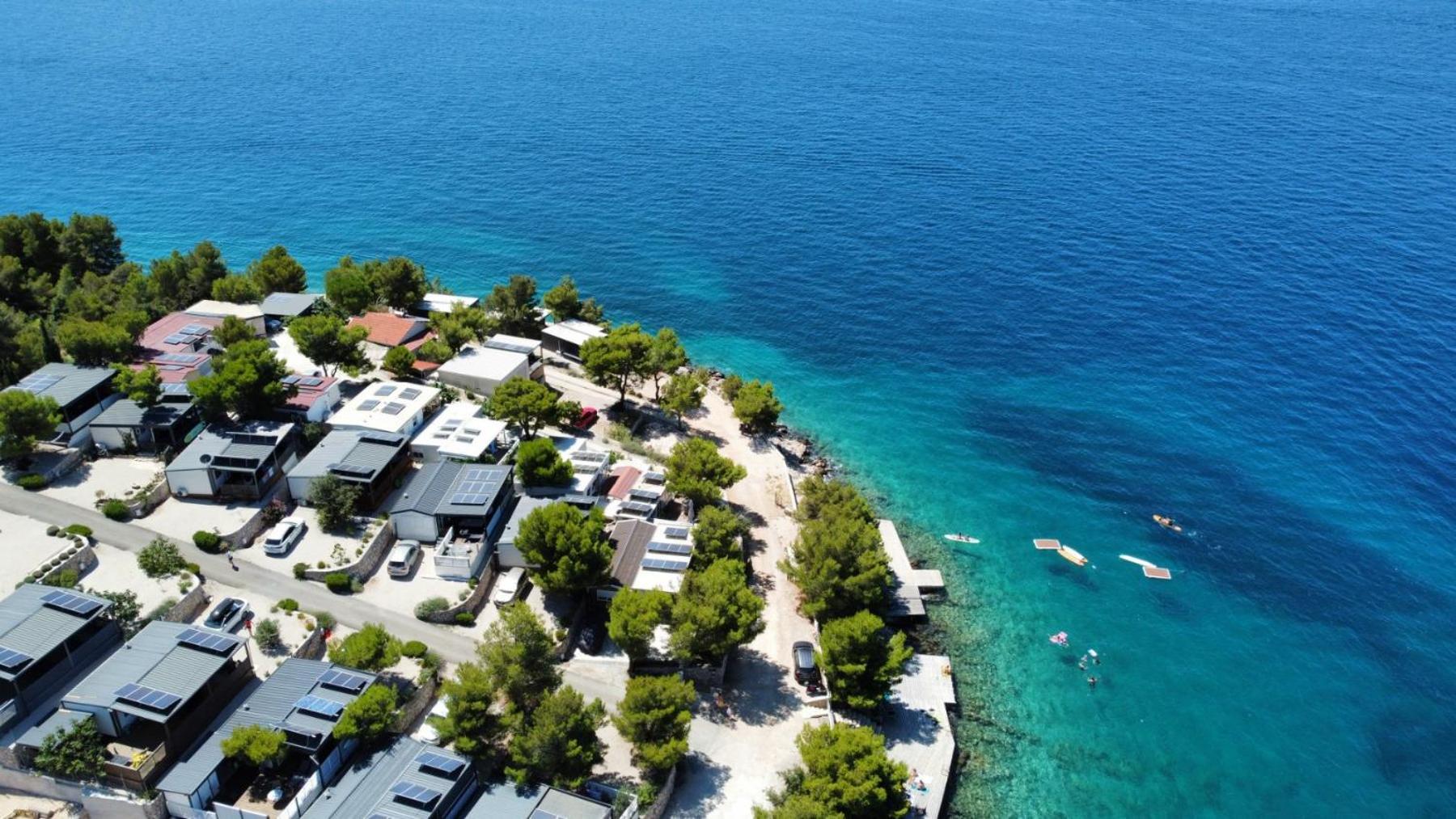 Hipo Camp Mobil Home Arta Pakoštane Kültér fotó